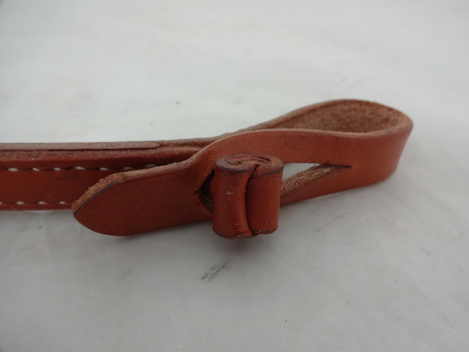 Billy Cook Snaffle Bit Curb Strap Buttons Knots Horse Headstall Harness Leather
