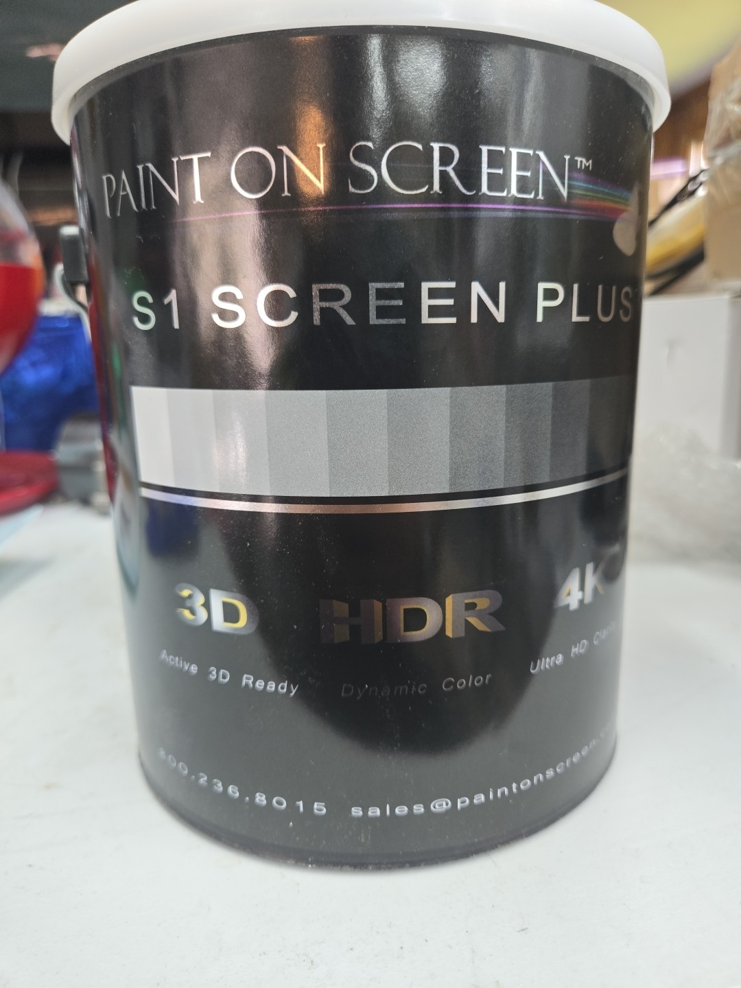 S1 Ultimate Contrast Projector Screen Paint | Single-Coat Projector Screen Pa...