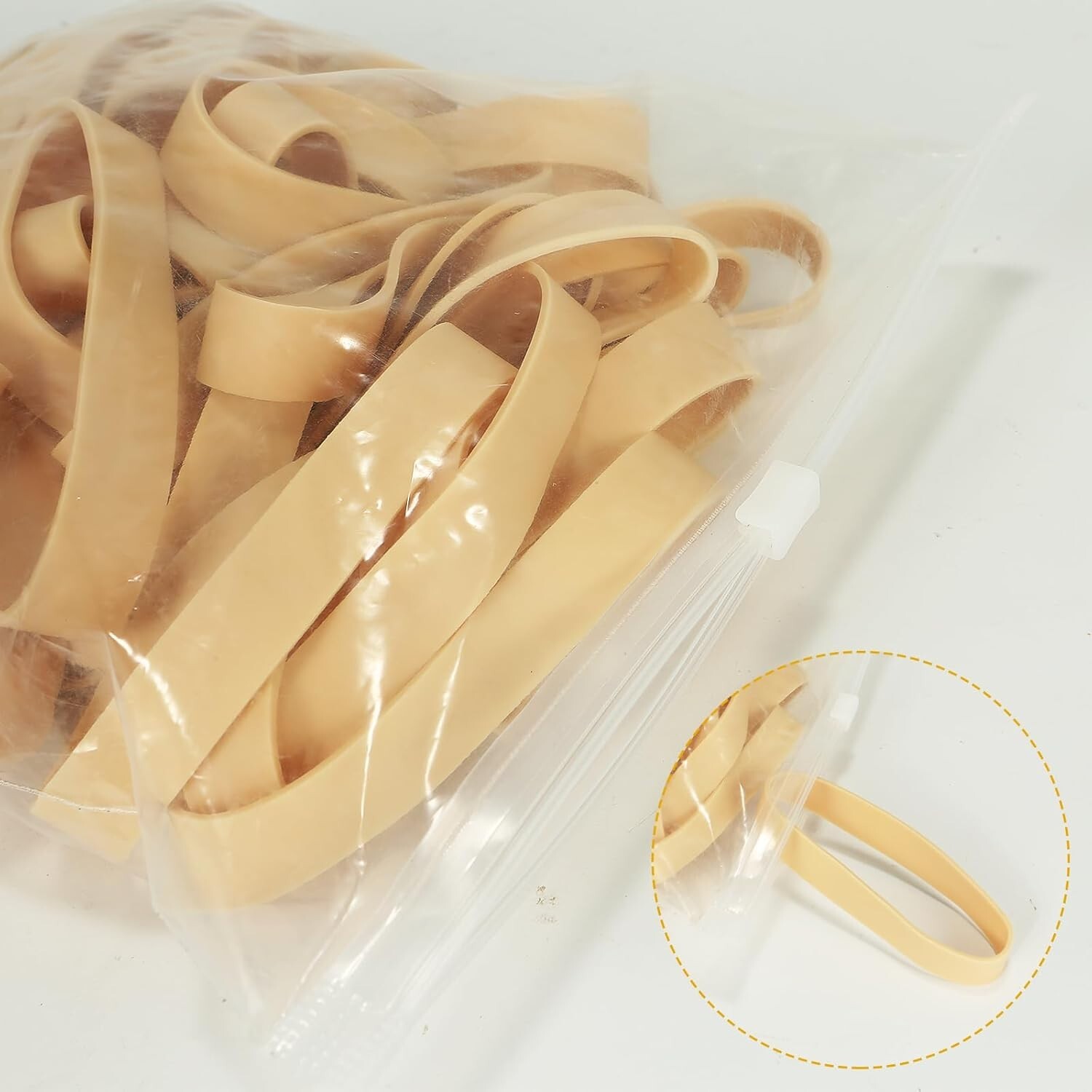 Tactical Rubber Bands 60Pcs Heavy Duty Rubber Bands Extra Thick Wide  Large UV