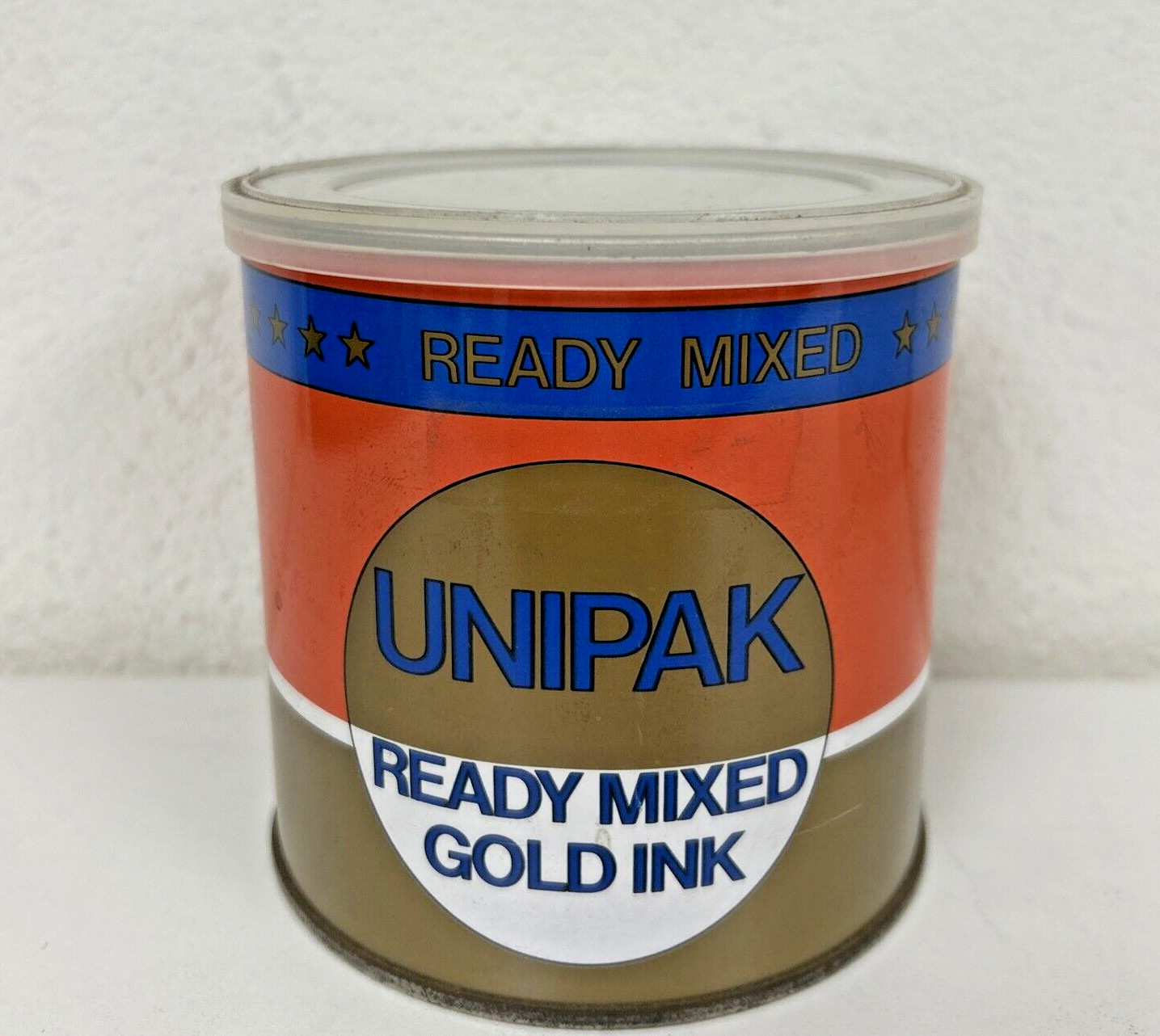 Unipak Ready Mixed Gold ink ( 2.2 lbs = 1 kilo) /can.