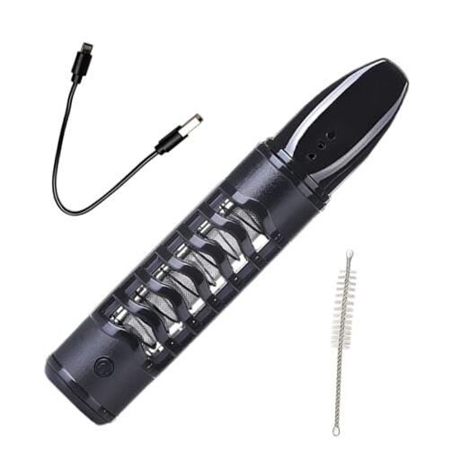 Car Lazy Pipe Without Ash, Flameless Auto USB Charging Ashtray with No Black