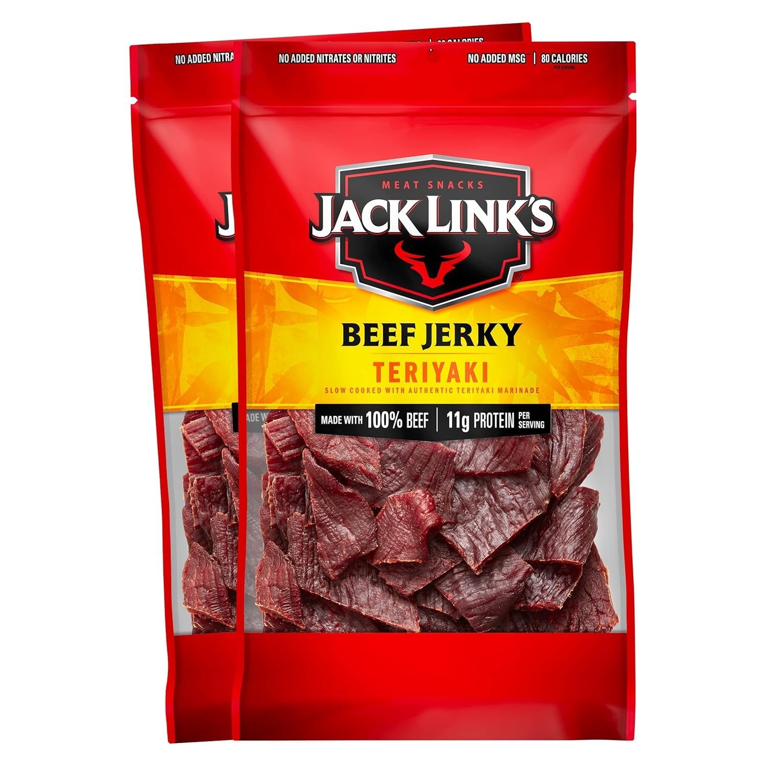 Jack Link's Teriyaki Beef Jerky - (2 Pack) 9 18 Ounce (Pack of 1),