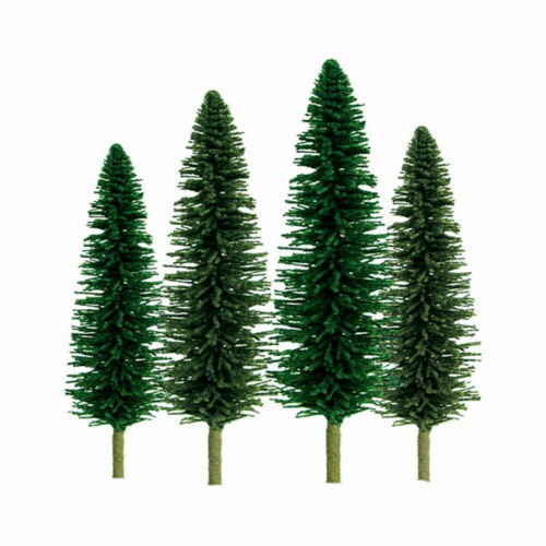 JTT (HO-N Scale) 92030 - CEDAR TREES - Super Scenic 2" - 4" Tall - (36 Pack)