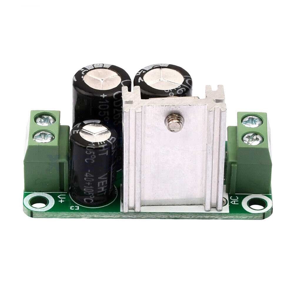 2PCS Single Regulated Power Supply Module AC to DC 12V Rectifier Filter Board 1A