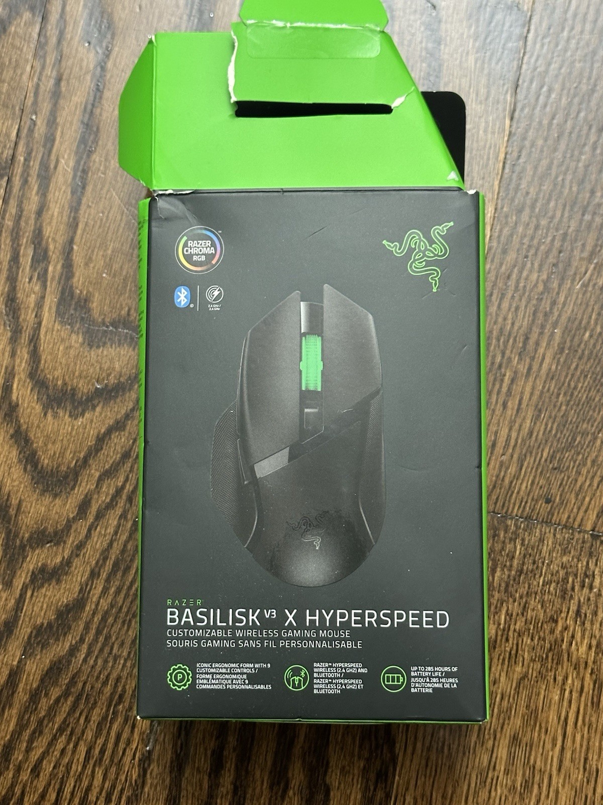 New Open Box Razer Basilisk V3 X Hyperspeed Wireless Gaming Mouse