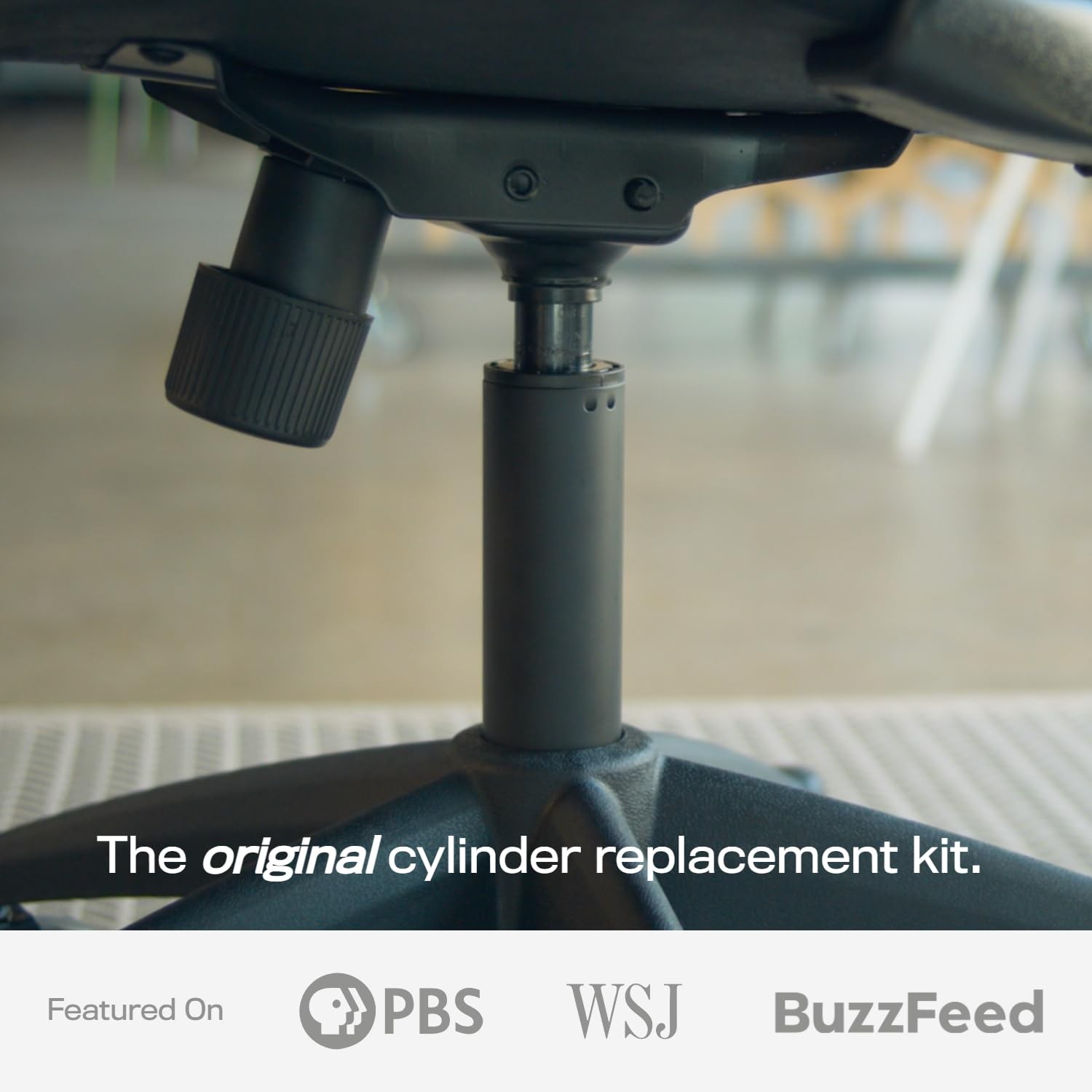 Office Chair Cylinder Replacement with Removal Tool As Seen On PBS Heavy Dut...