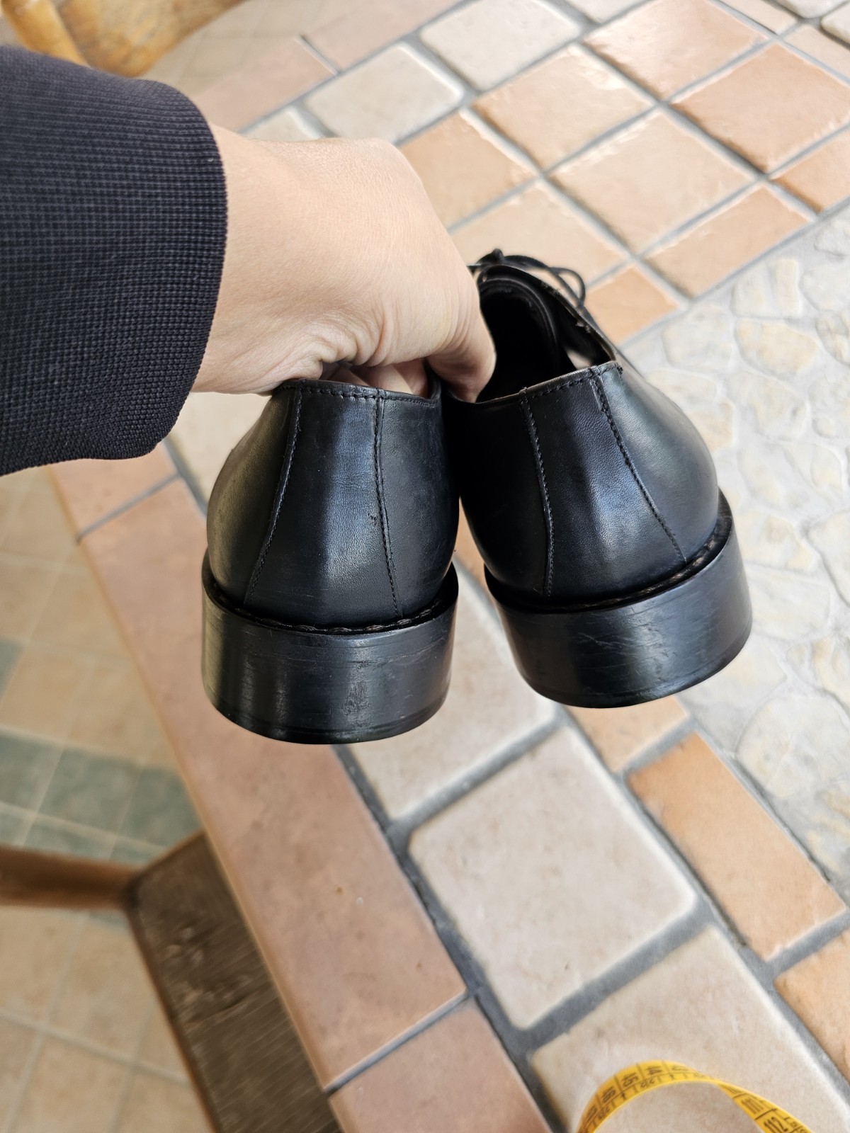 Elegant men's black shoe No.41