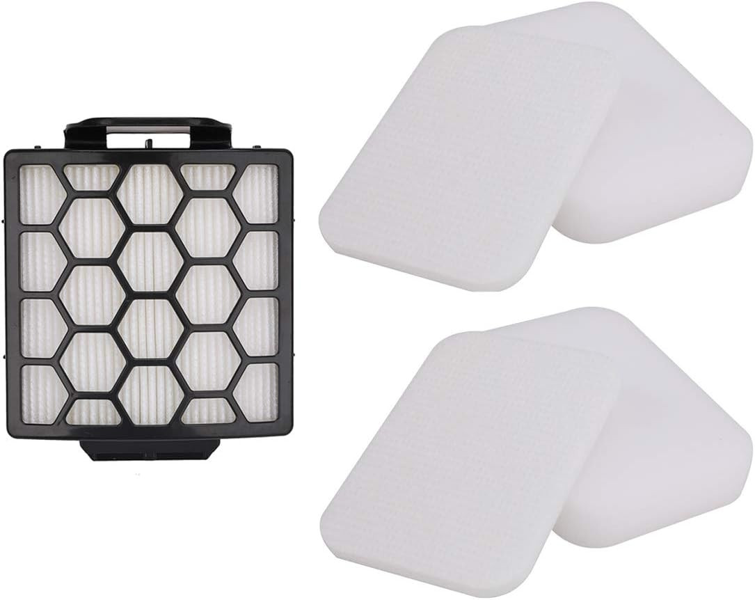 1 HEPA Filter & 2 Set of Foam Filters for Shark Navigator NV150 NV251 NV255 & Ze