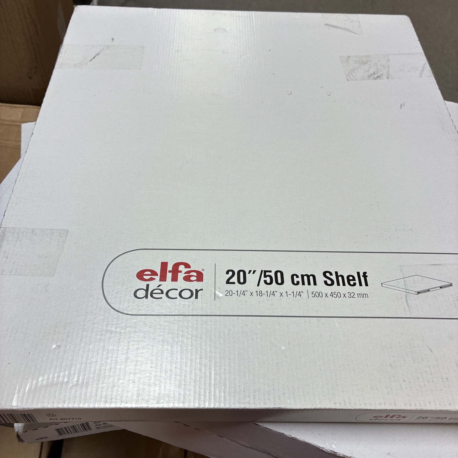 Decor + Shelf (607710)  20” Birch Qty 1