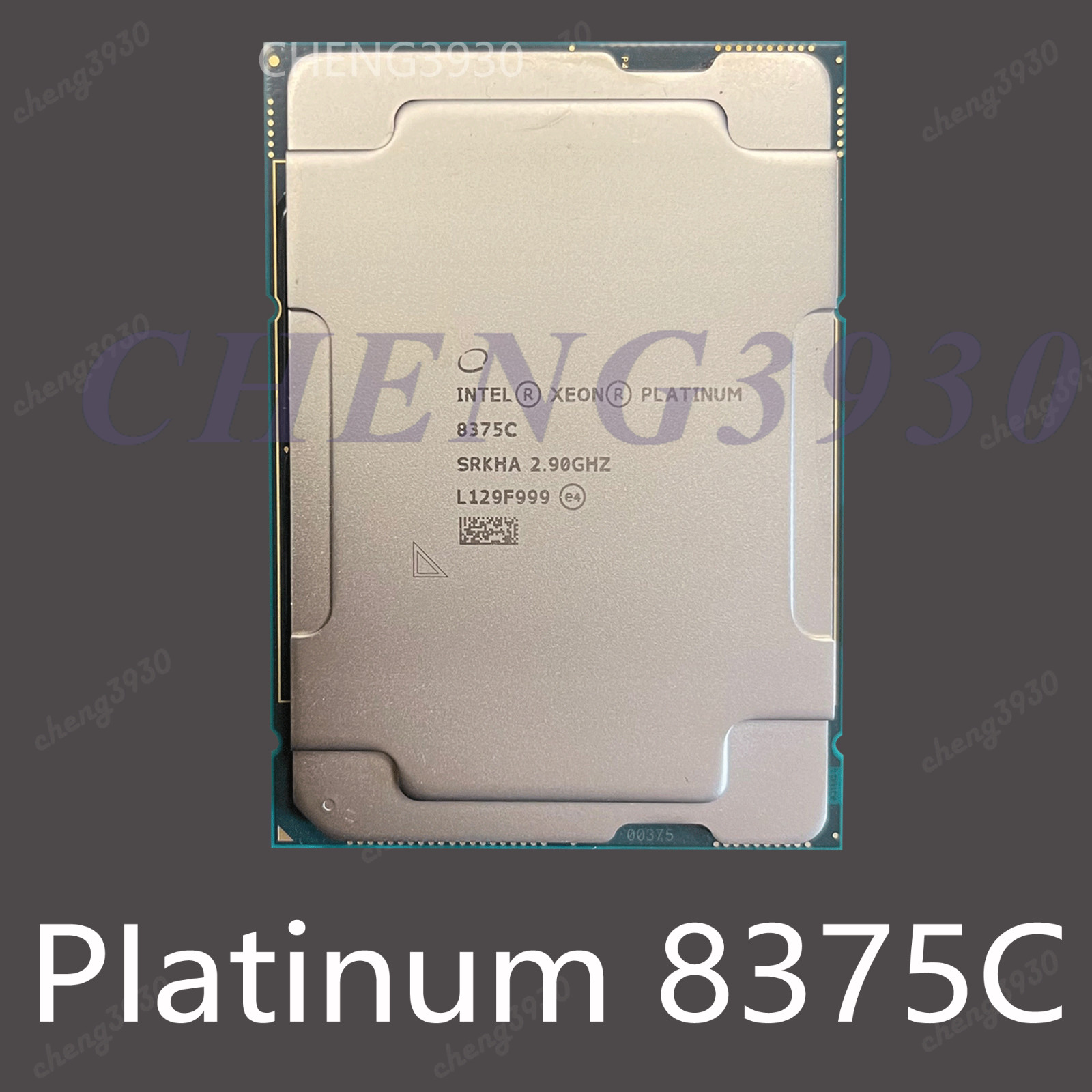 Intel Xeon Platinum 8375C 2.90ghz 32 cores 64 threads lga-4189 CPU processor