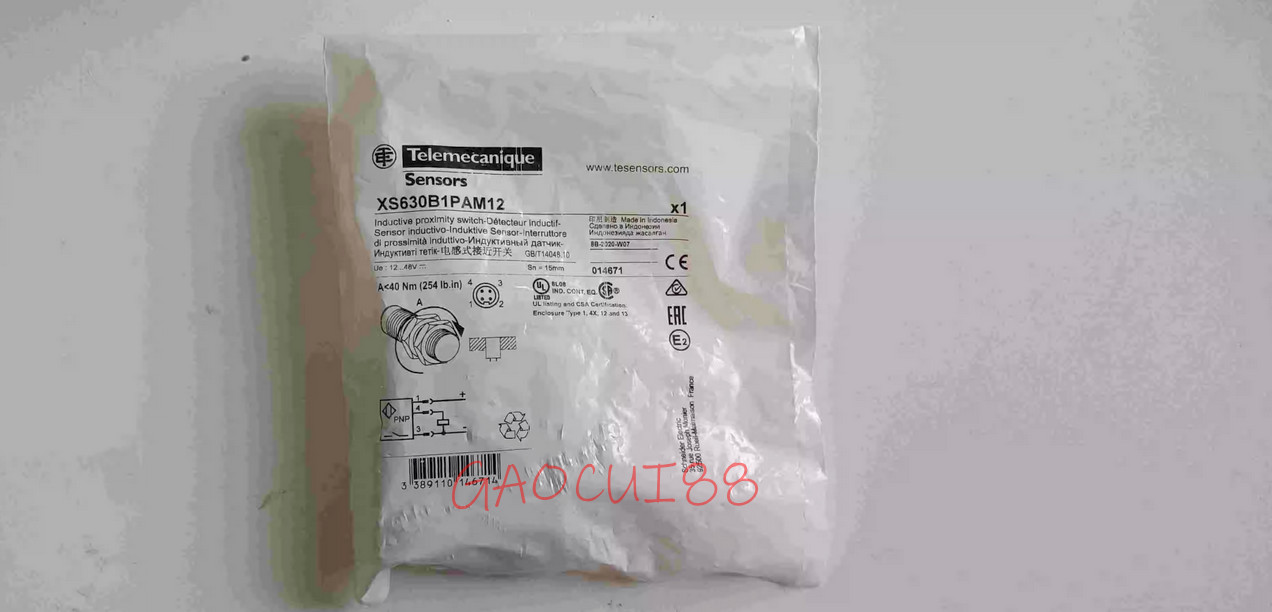 XS630B1PAM12 NEW FOR Proximity Switch Sensor XS630B1PAM12 1PC #FXS