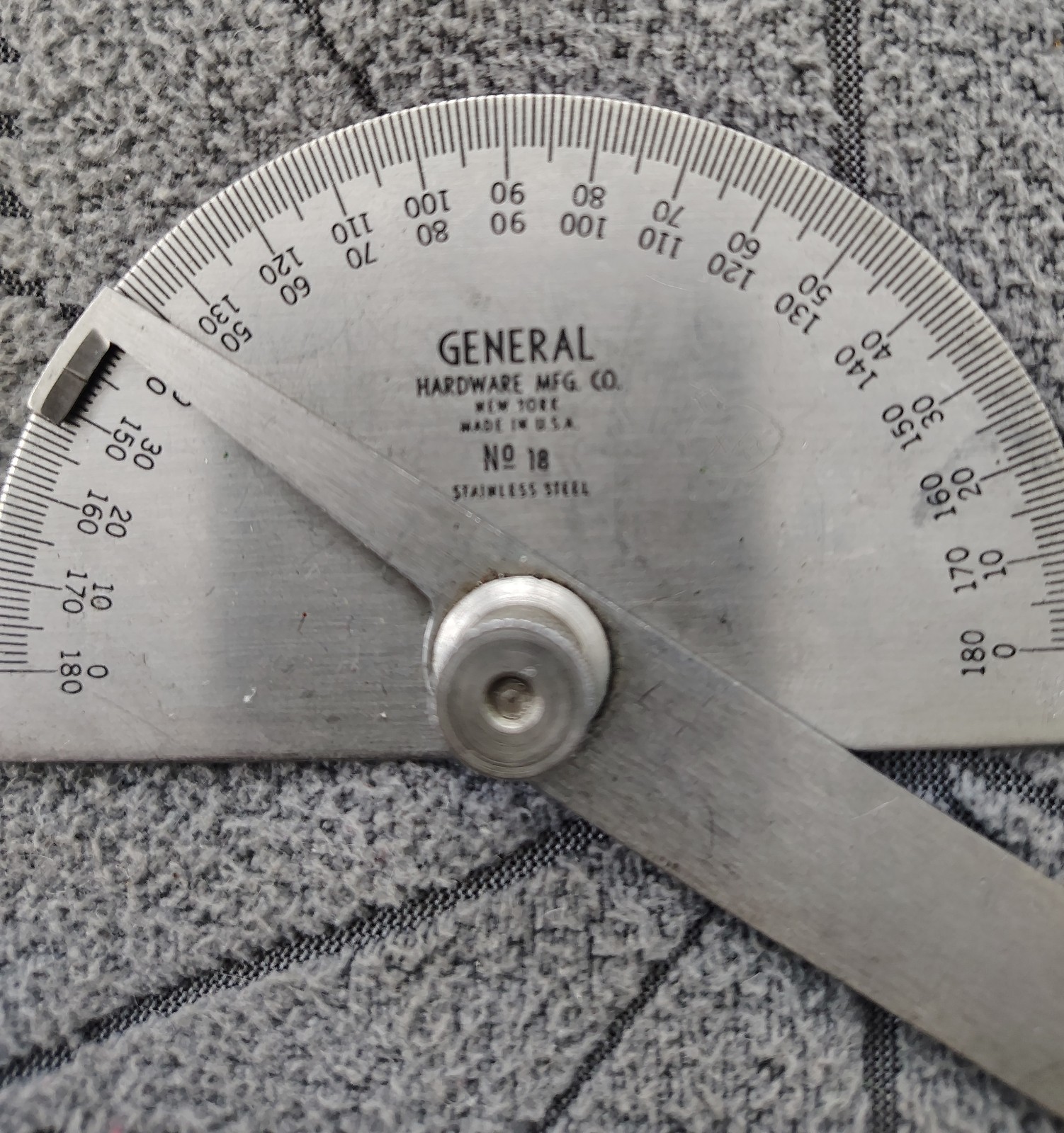 🗽 GENERAL NO 18 PROTRACTOR MACHINIST/ TOOLMAKER