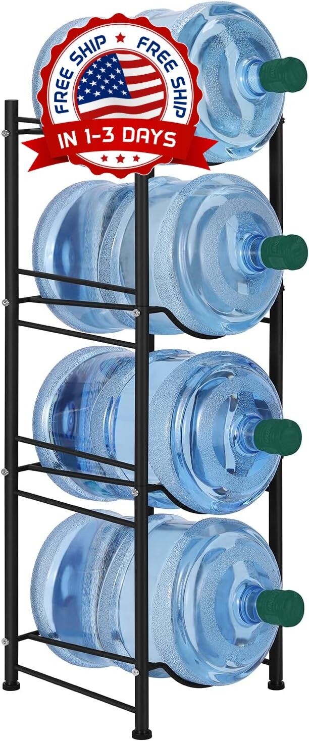 Organizador De Botellas De Agua Y Soporte Para Jarras De Agua De 5 Galones NUEVO