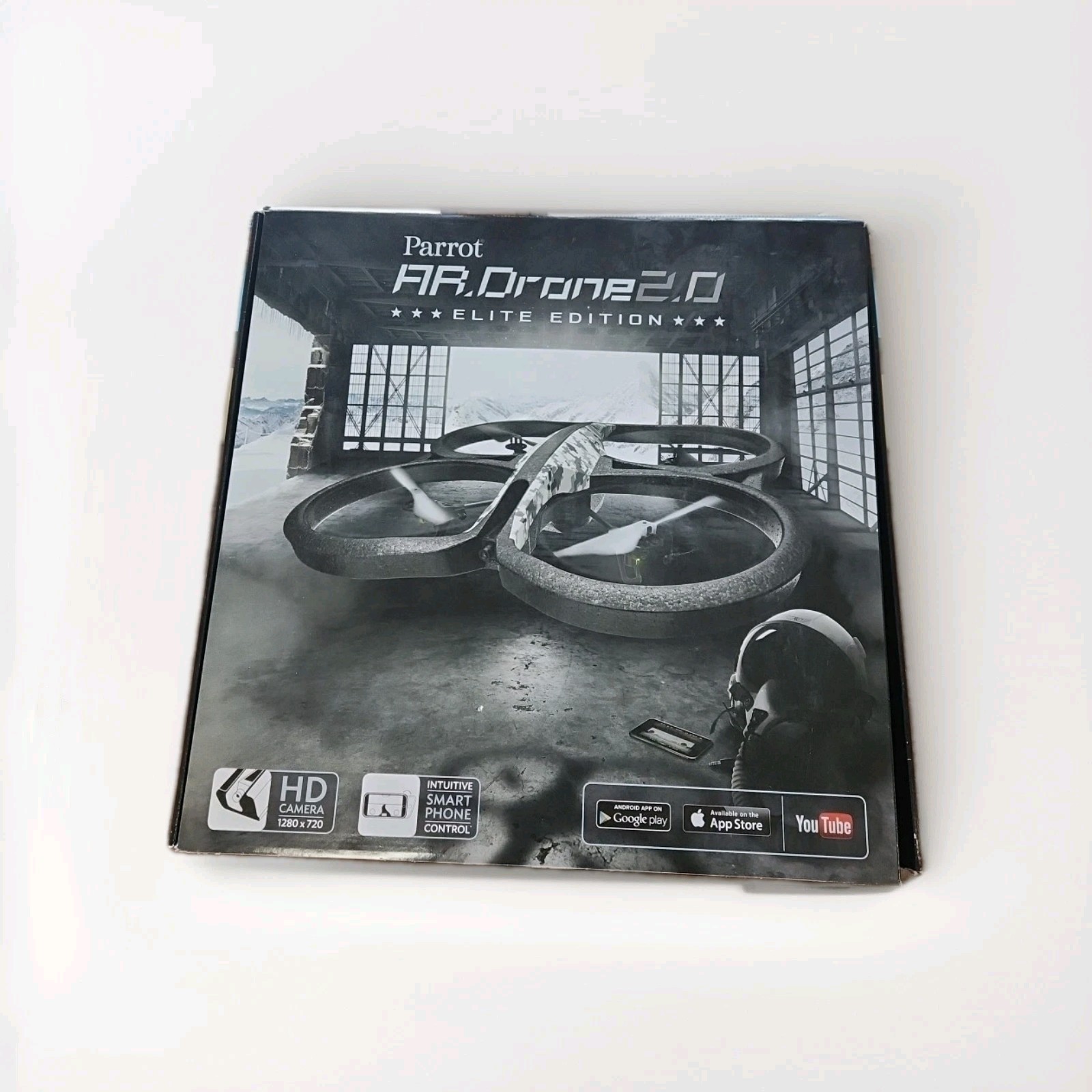 Parrot AR Drone 2.0 Elite Quadricopter - Wifi  One Propeller Needs Fixed....R1w3