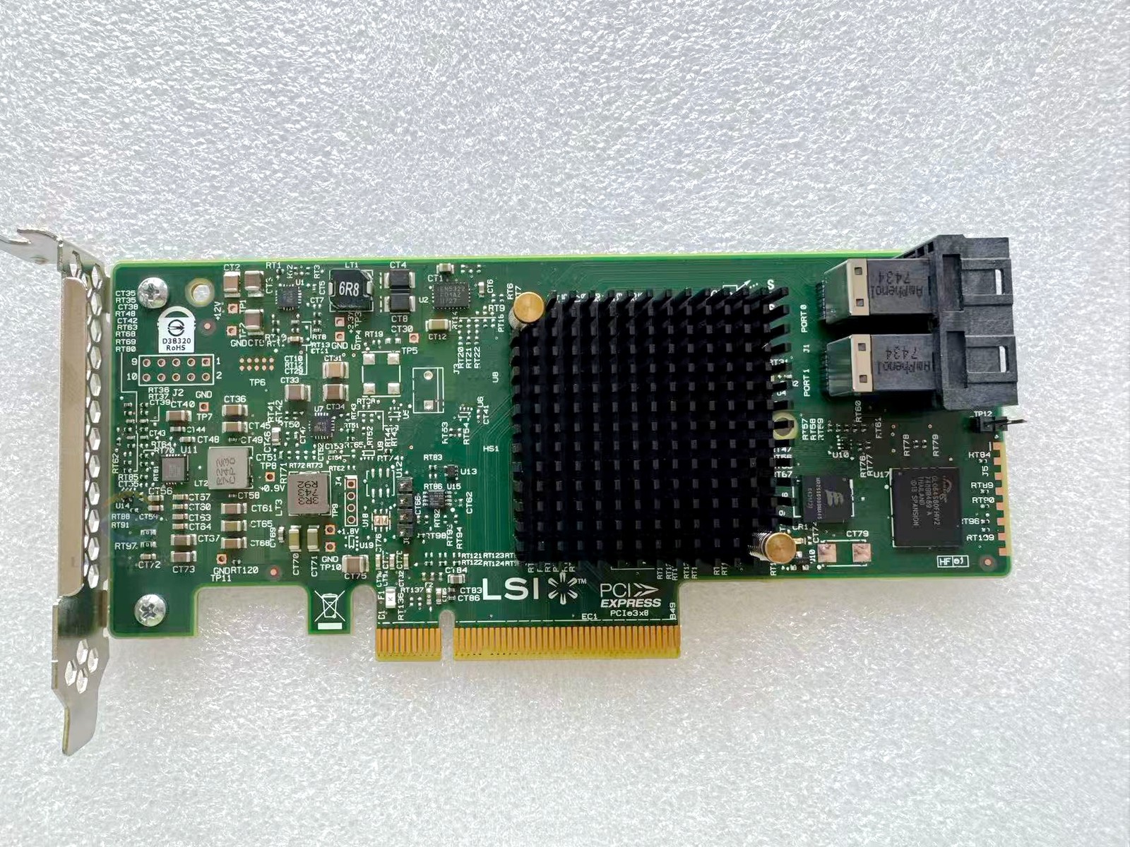 LSI 9300-8i 12Gbps SAS/SATA 8-Port PCIe 3.0 Internal Ports Low-Profile RAID Card