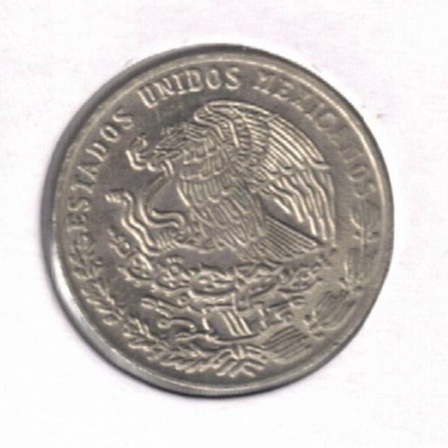 1976 Mexico Uncirculated Twenty Centavo Coin