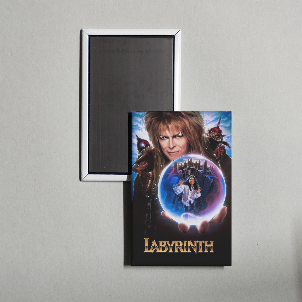 Labyrinth Mini Movie Poster Fridge Locker Magnet