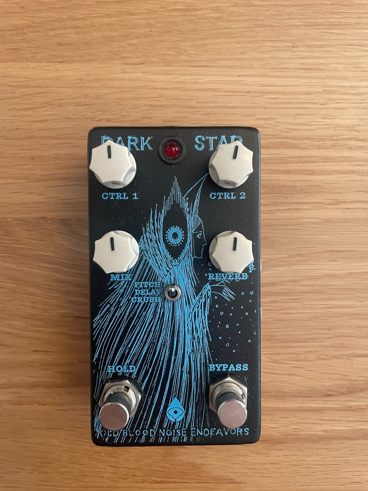 Old Blood Noise Endeavors Dark Star V2 Reverb Pedal, great coniditon
