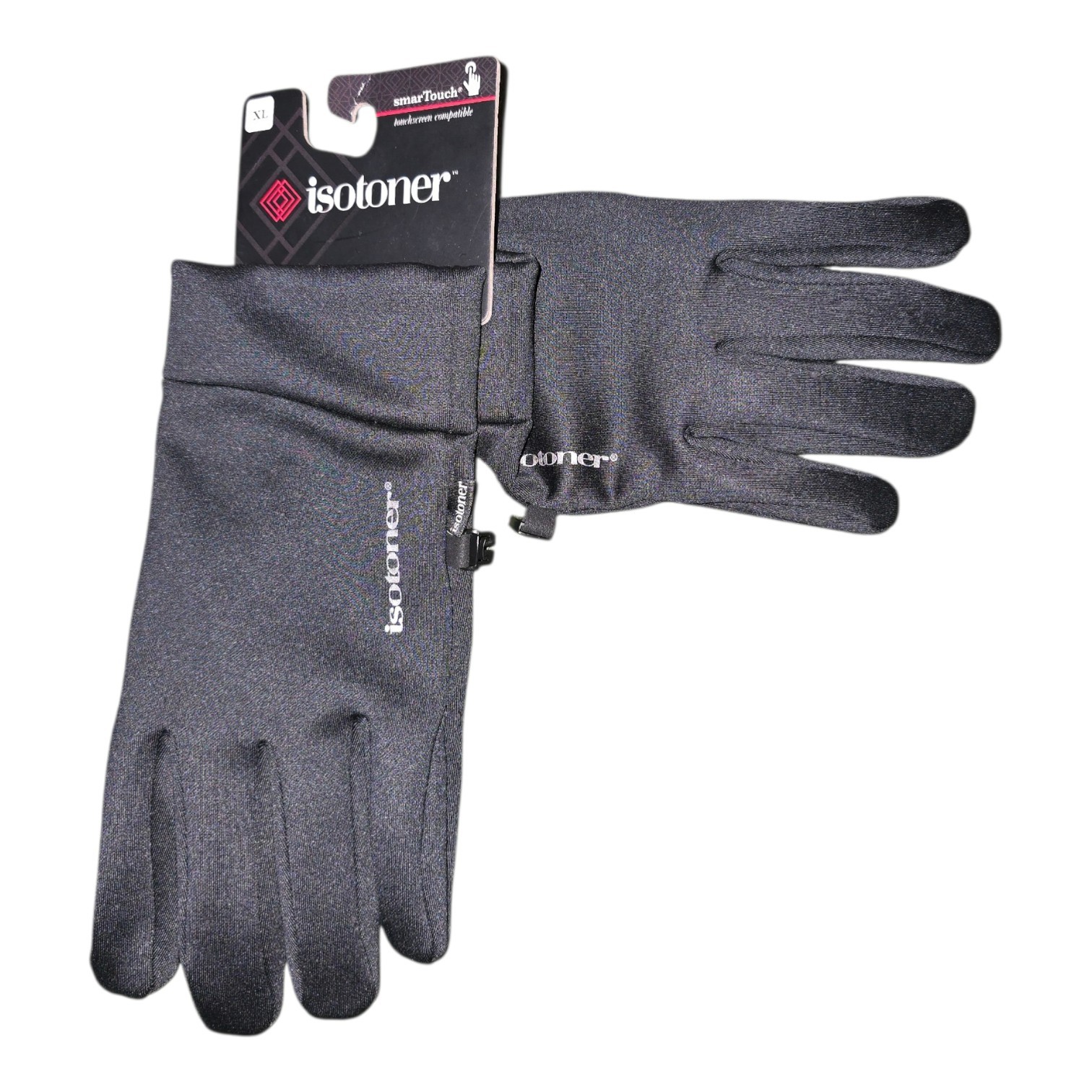 Isotoner SmarTouch Men's Running Glove Black SZ XL RN129919