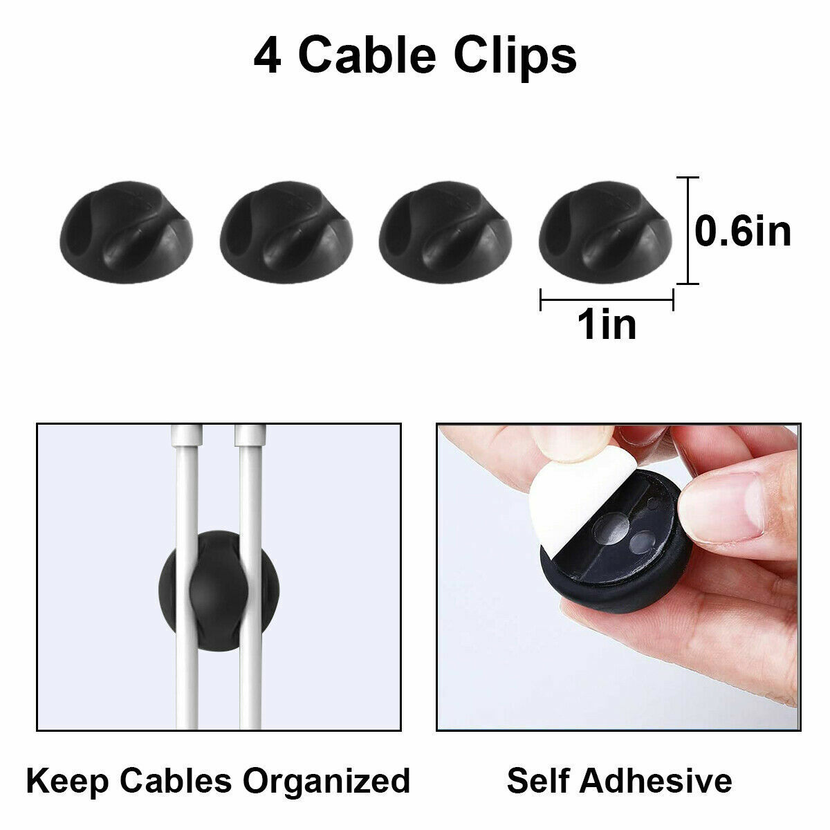 Cables Management Storage Box Set 3 Size Power Strips Cable Socket Organizer Box