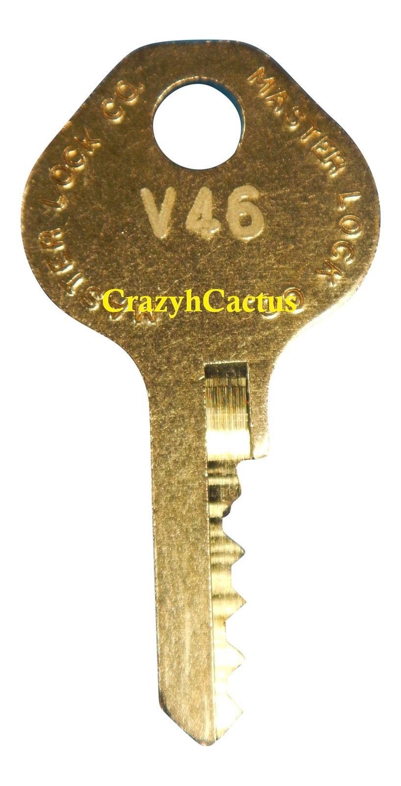 Master Lock Padlock 1525 1585 2010 2076 Control Key OEM Original Master Key V46