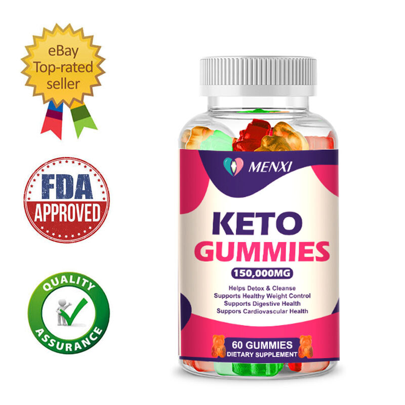 150000MG KETO SLIMMING GUMMIES APPLE CIDER VINEGAR ACV WEIGHT LOSS 60 GUMMY