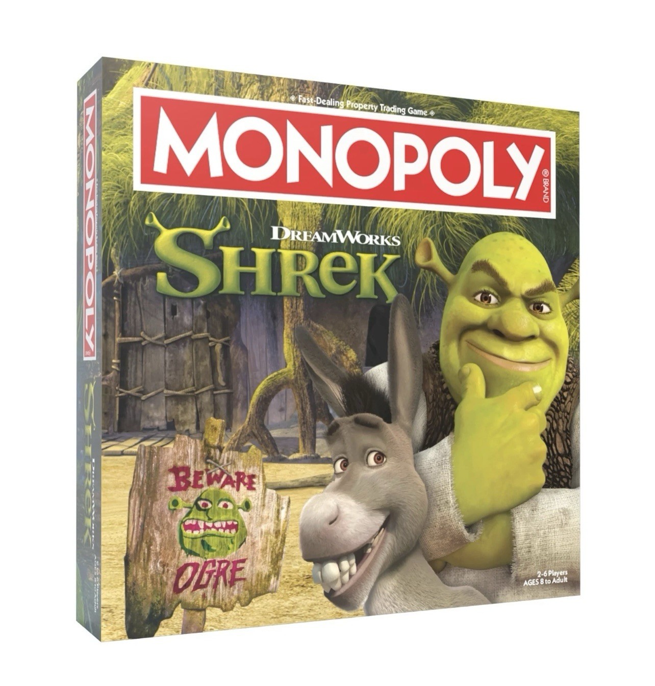 Factory Sealed MONOPOLY: Shrek Edition Board Game