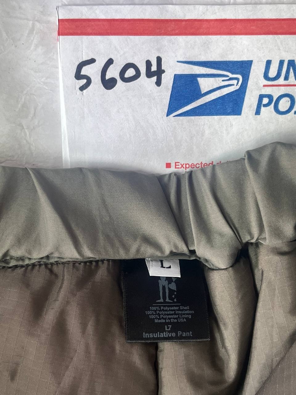 Halys Insulative Pants Extreme Cold Weather Pants Size L7 Size Large