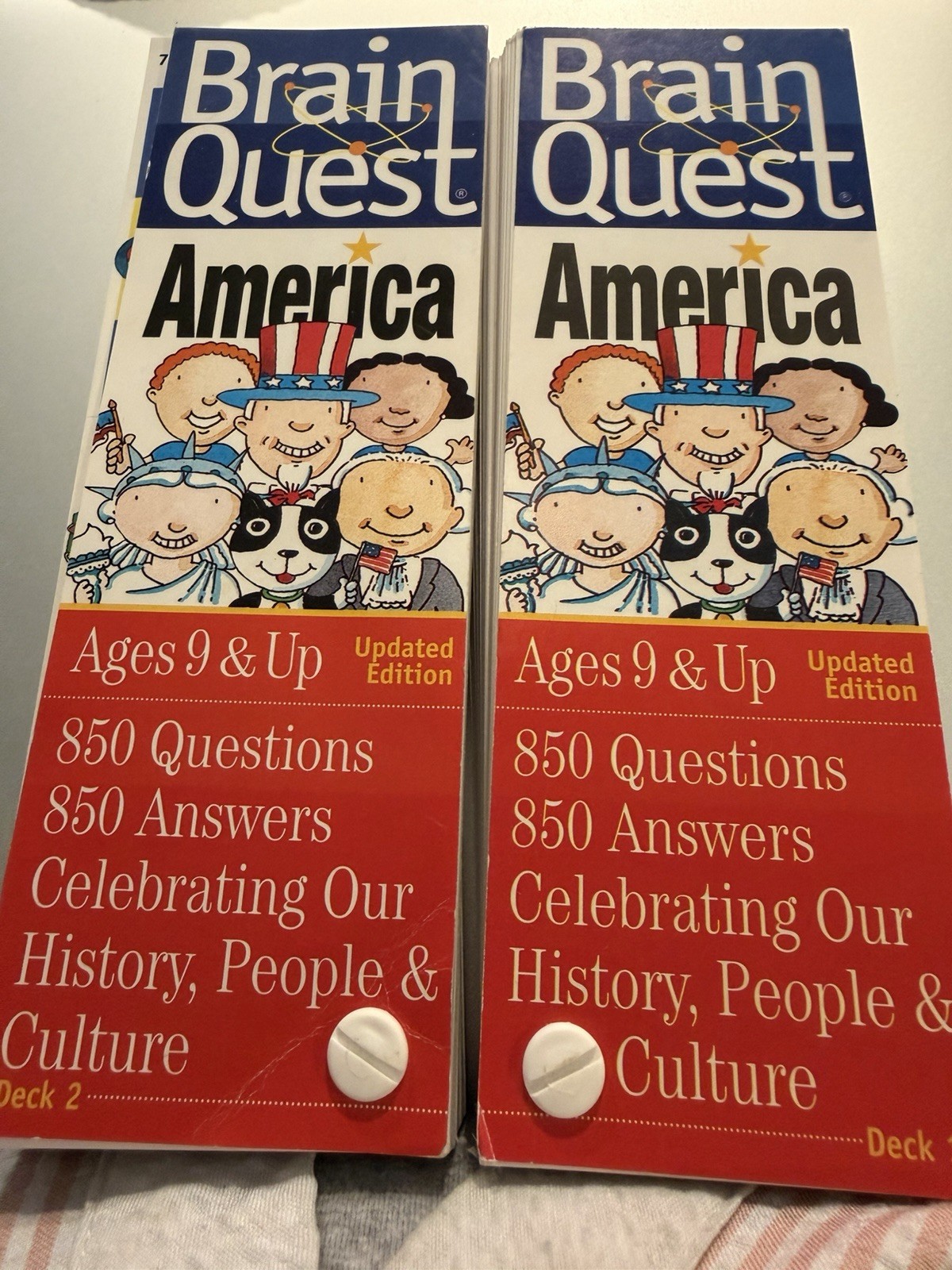 Brain Quest Decks 1 And 2 For The      7 th Grade
