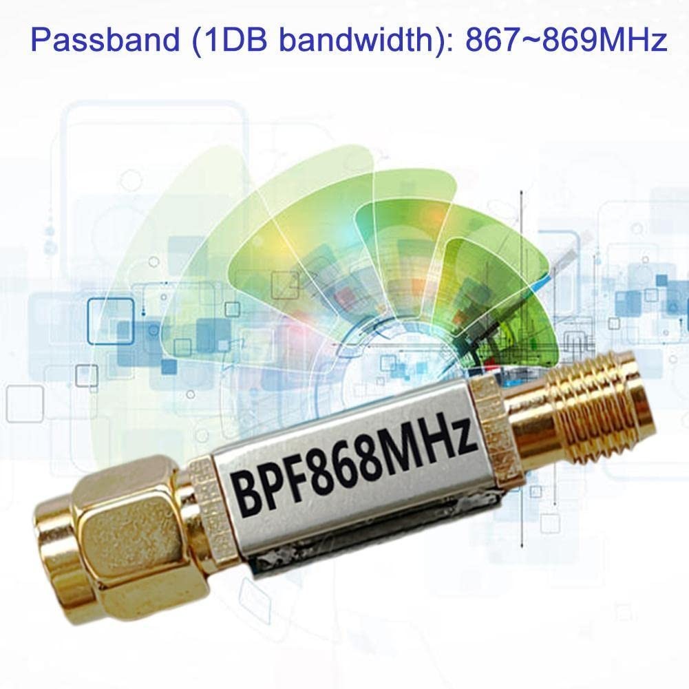 Bandpass Filter 1dB Bandwidth Light Weight Low Insertion Loss Reduce Noise