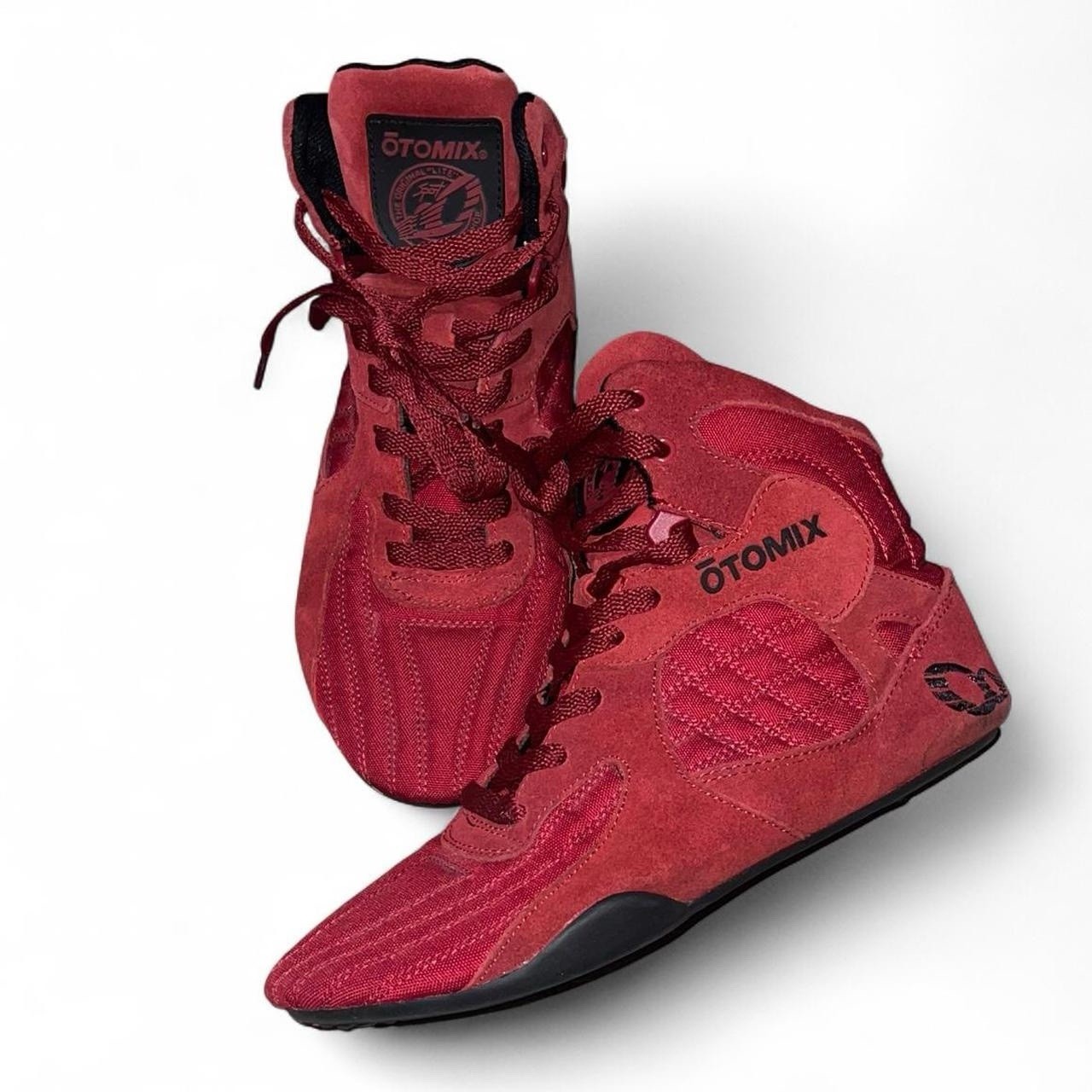 Otomix Stingray RED M3000 Bodybuilding Weightlifting MMA Shoes Mens 7.5 Womens 9