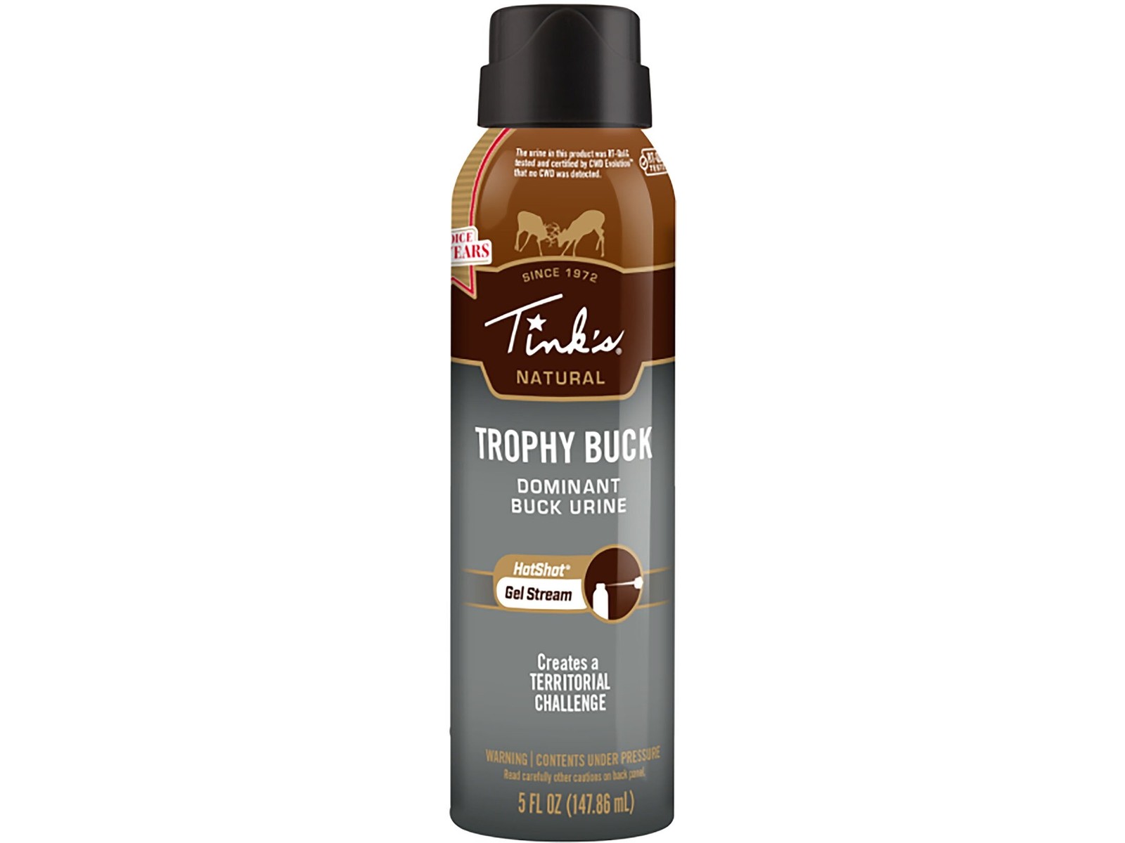 Tink's Gel Stream Hot Shot Trophy Buck Deer Scent 5 oz Aerosol
