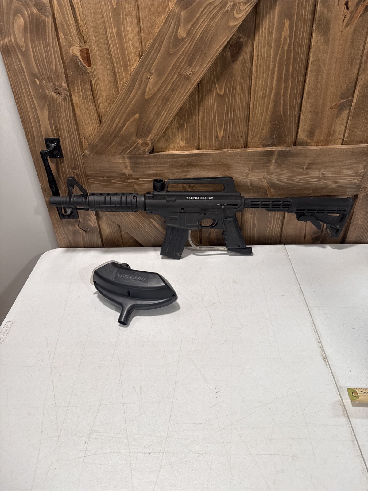 Tippmann US Army Alpha Elite Paintball Marker - Black