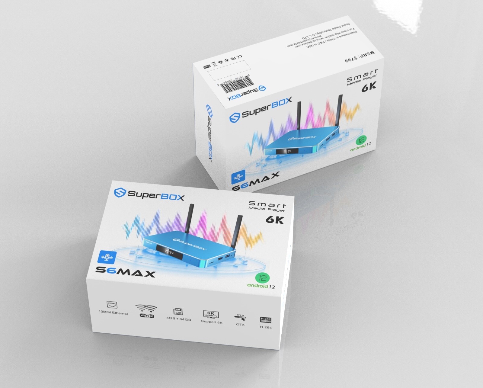 2024 SuperBox S6 Max Streaming MediaPlayer