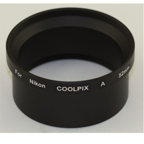 A&R PHOTO Metal Adapter Tube for Nikon Coolpix A  52mm lenses & filter lens NEW