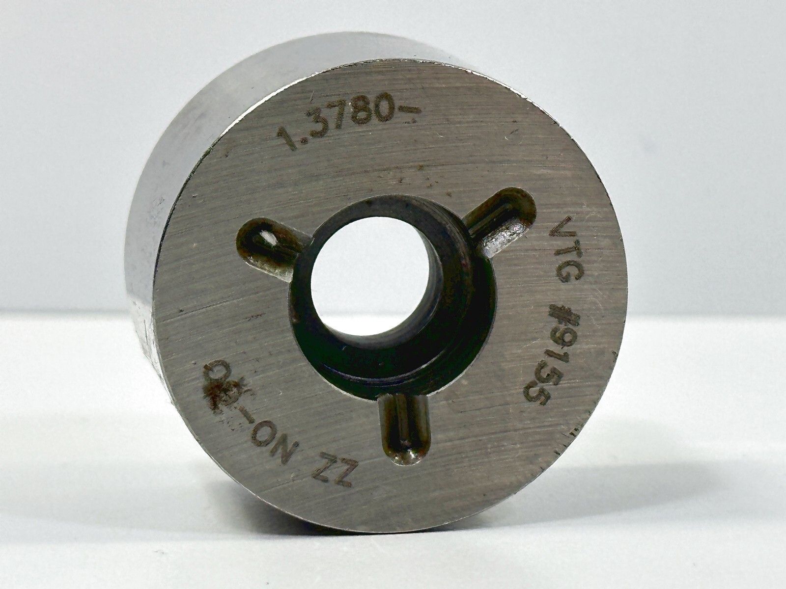 VTG 1.3780" - NOGO Class-ZZ #9155 ID TRI-LOCK Plug Pin Gage Used 1 pc D