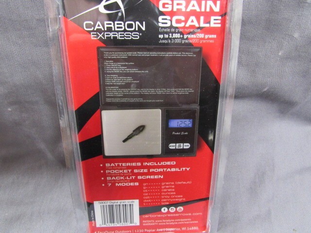 Carbon Express Digital Grain Scale Archery Scale