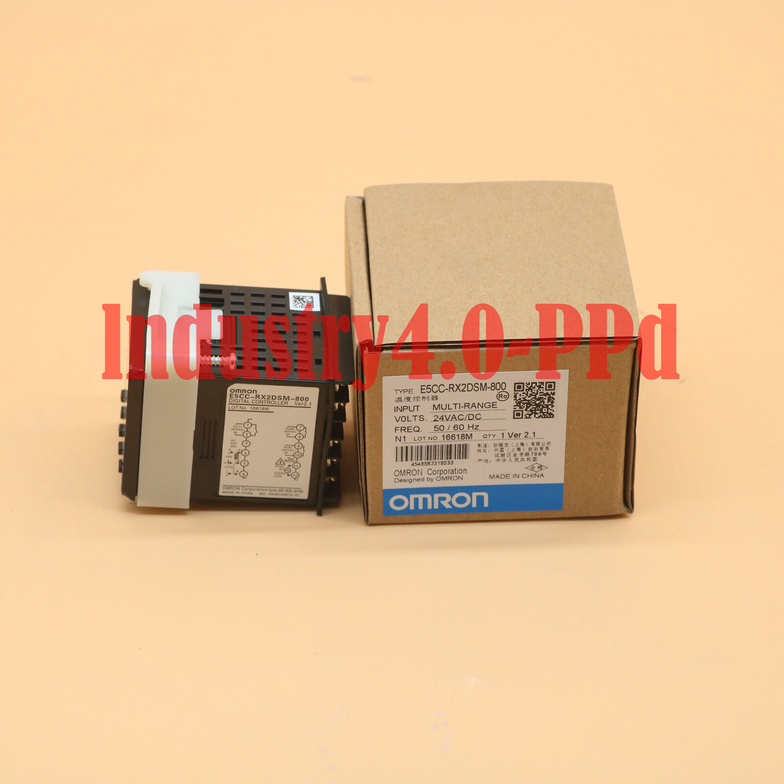 New IN BOX OMRON Temperature Controller E5CC-RX2DSM-800 FAST SHIP