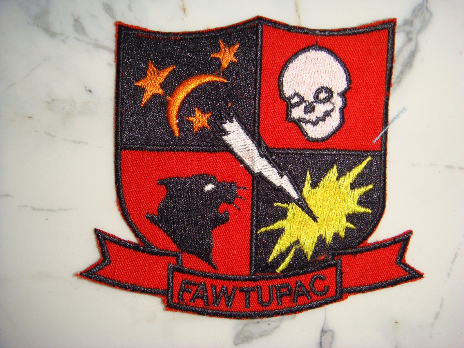 US NAVY FLEET ALL WEATHER TRAINING UNIT PACIFIC - FAWTUPAC PATCH