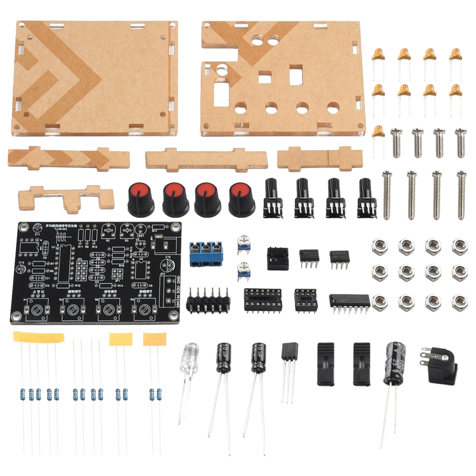Low Distortion Sine Wave Signal Generator DIY Kit with Adjustable Bias Range