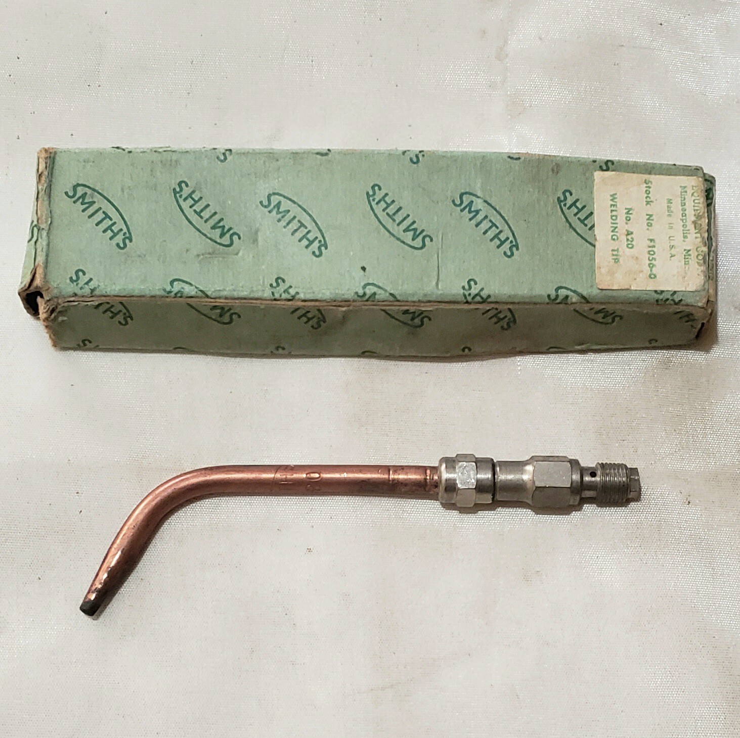 Smith F1056-0 No. A20 Brazing Welding Torch Tip Nozzle Fits Smith No. 2 Handle