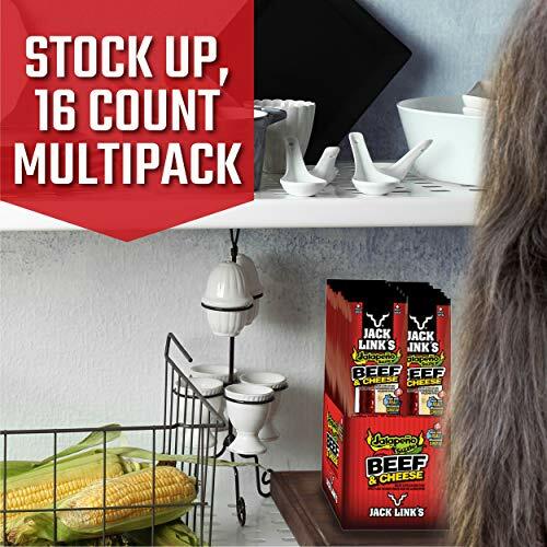 Jack Link's Jalapeno Beef & Cheese Combo Pack, 1.2 oz., Pack of 16