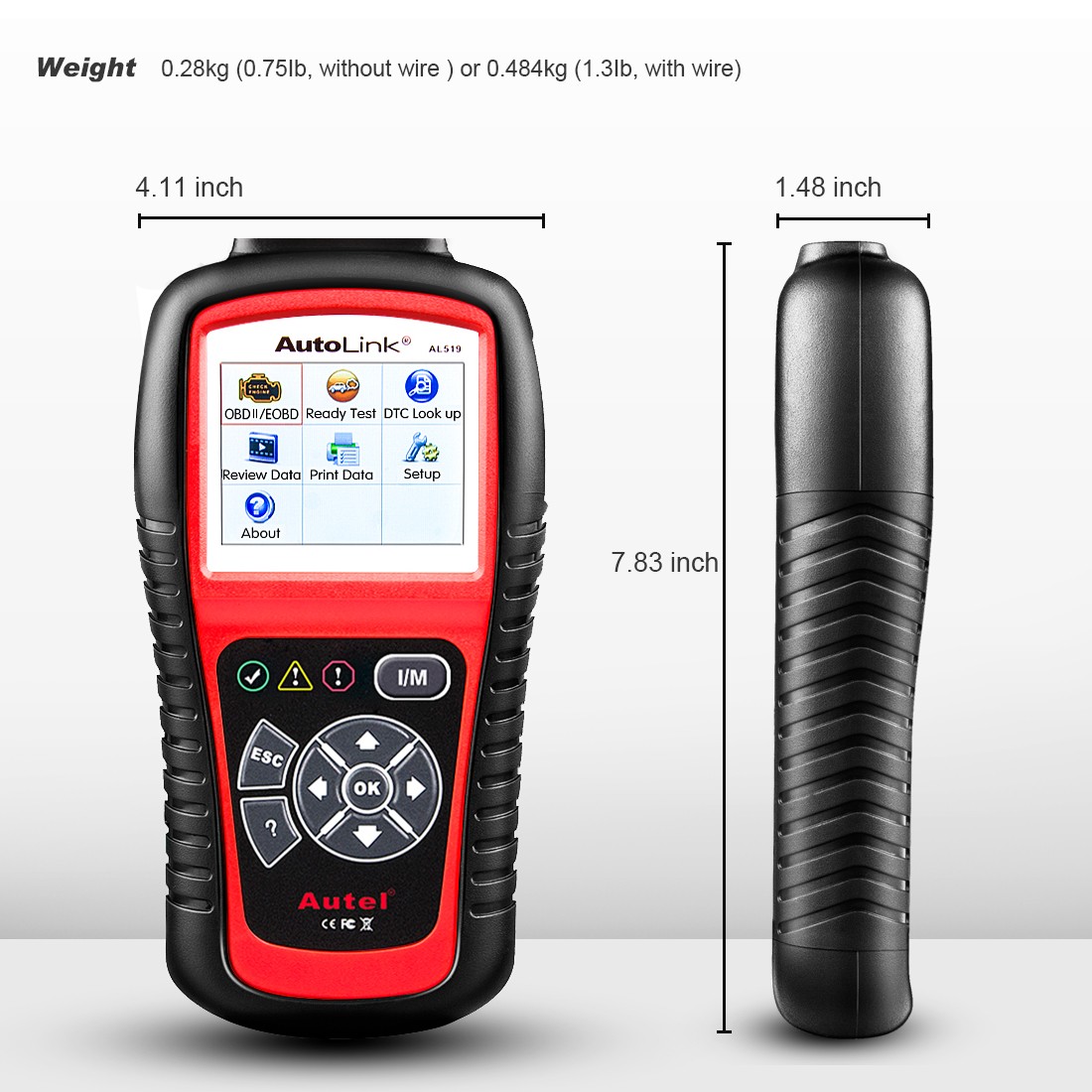 Autel AutoLink AL519 Car Scanner OBD2 Autel Code Reader Check Engine Diagnostics