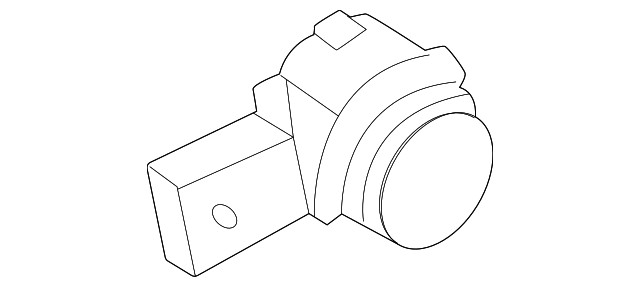 Genuine Mitsubishi Parking Aid Sensor 28438W04MP