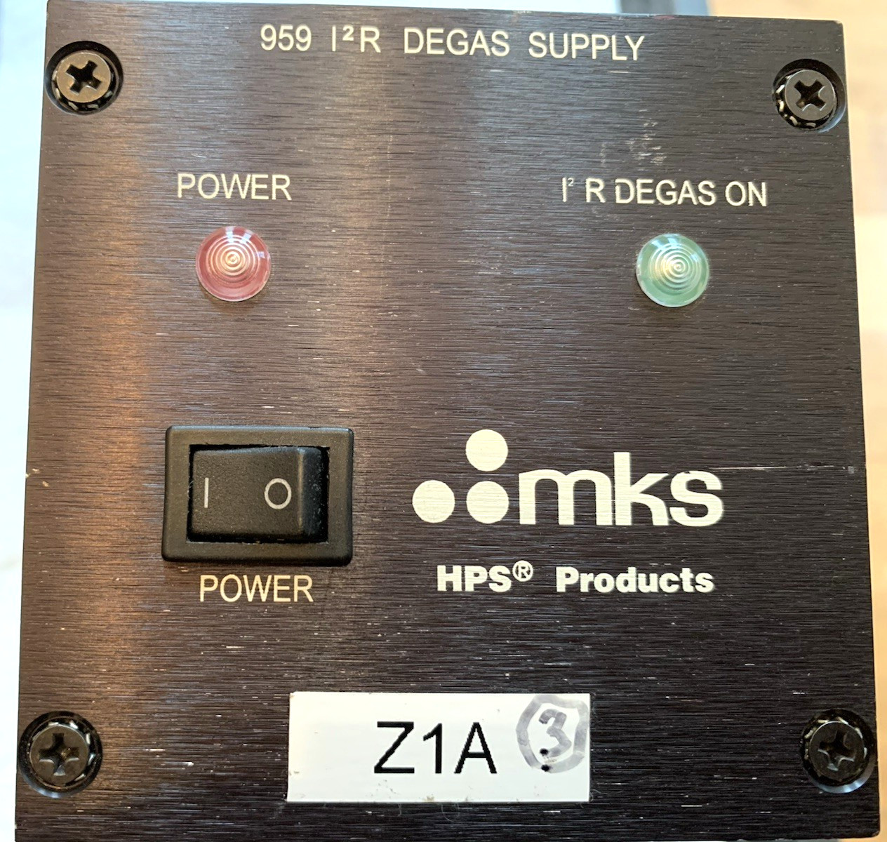 mks INSTRUMENTS 959 I2R "100015009" DEGAS SUPPLY FOR HOT CATHODE CONTROLLER $99