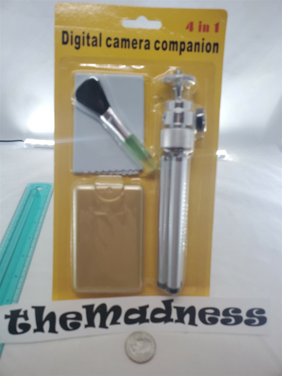 New Sealed Digital Camera Companion Accessories Tripod Brush Cleaning Fluid