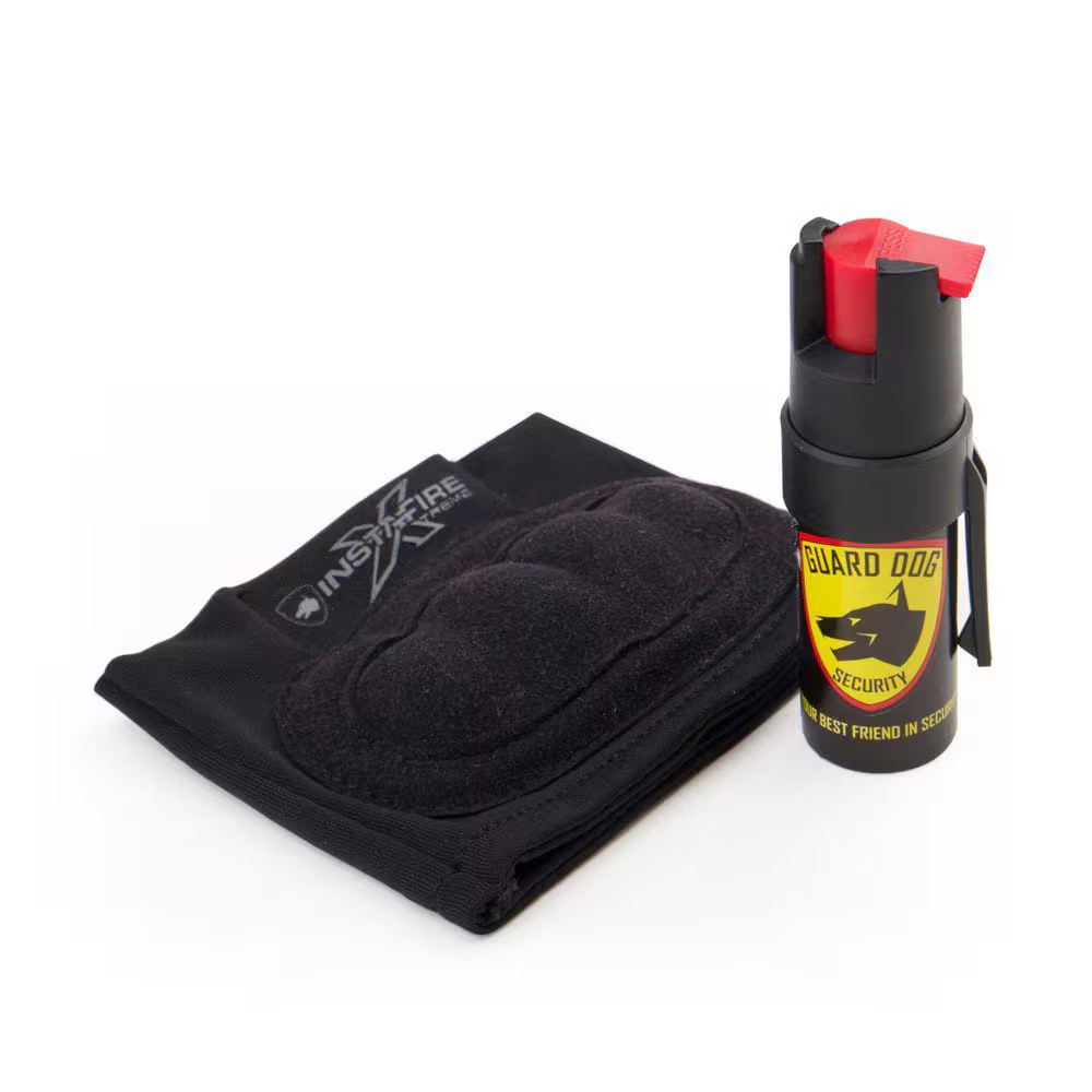 Pepper Spray Runner'S Pepper Spray with Knuckle Protection 3-In-1, Instafire Xtr