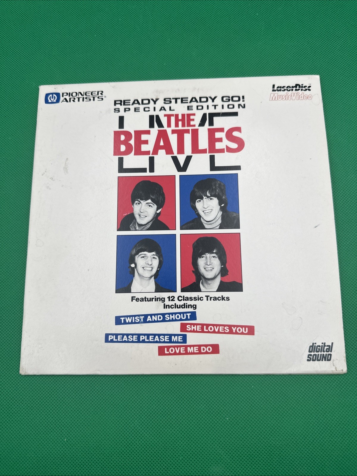 (#48).Ready Steady Go! Special Edition: The Beatles Live (1987) 8” Laserdisc.