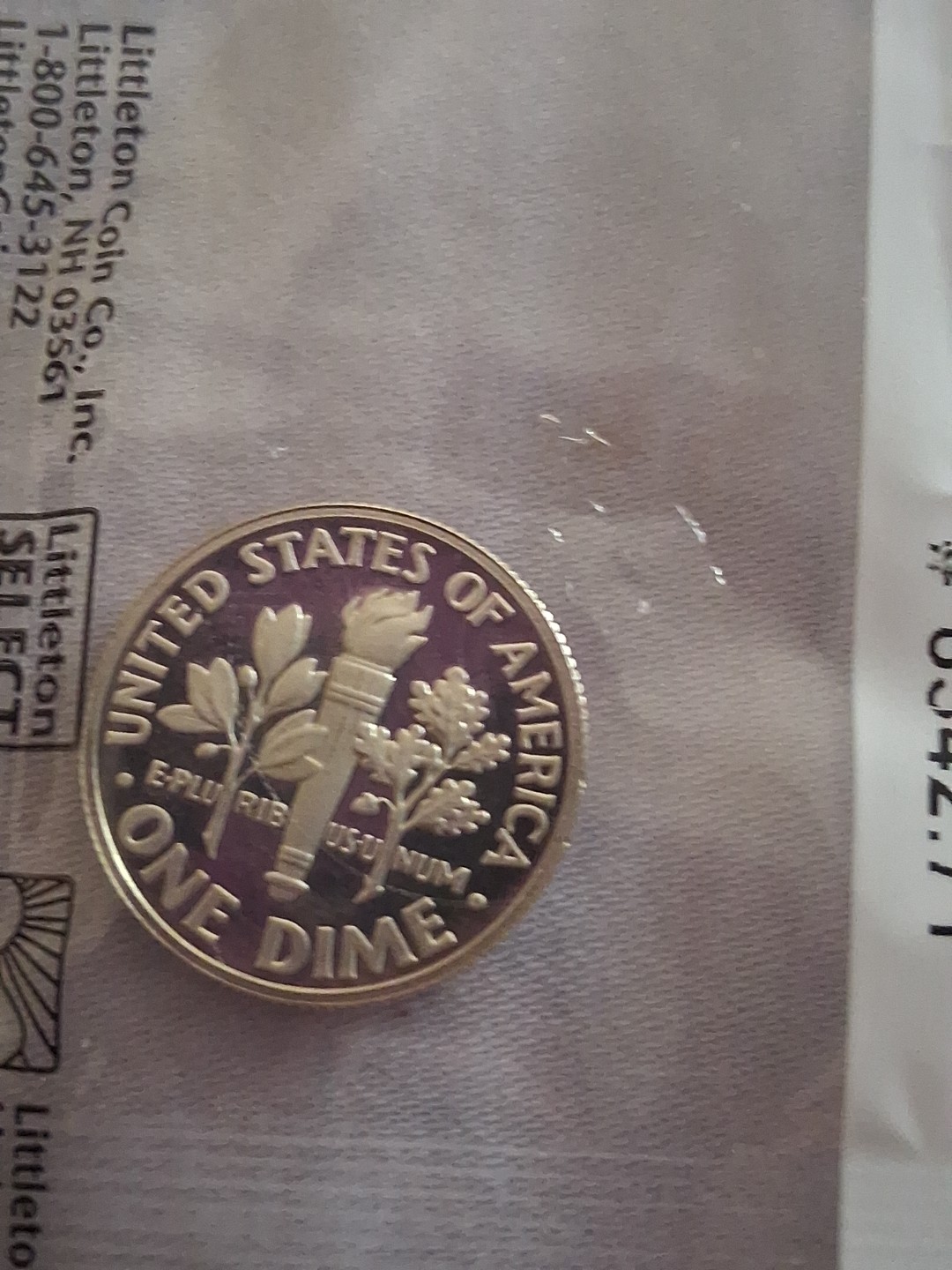 S Mark Dime 69 Mint Coin
