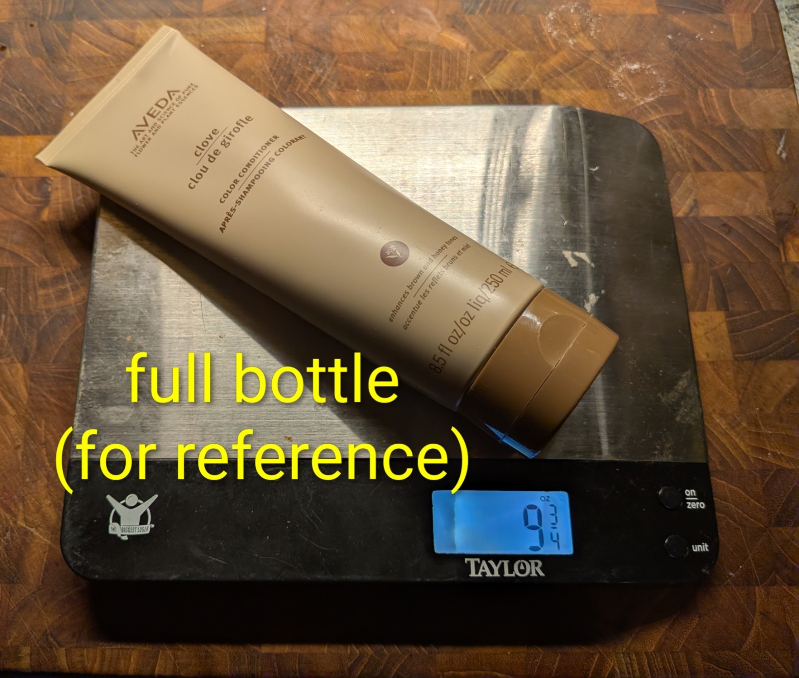 AVEDA Clove Color Conditioner 65% full 8.5 OZ (Partial Bottle)